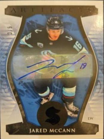 Jared McCann [Black Autograph] #75