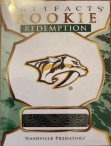 Nashville Predators [Emerald Rookie Redemption] #RED217