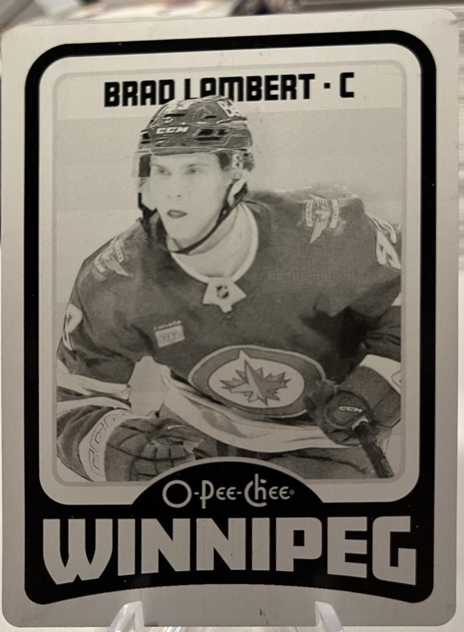 Brad Lambert [Retro Printing Plate] #585
