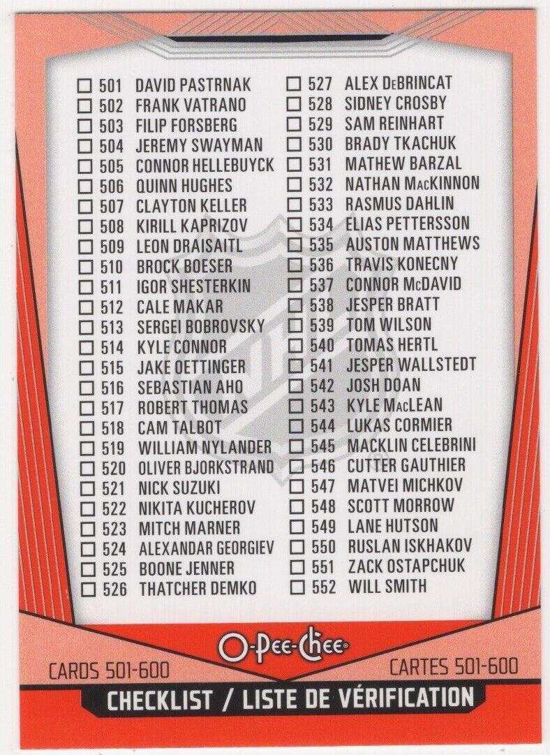 Checklist [Orange Border] #600