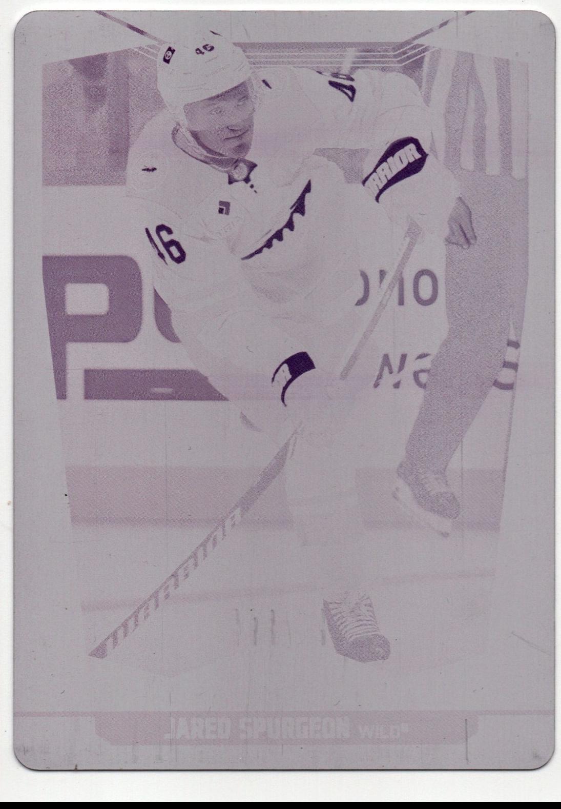 Jared Spurgeon [Printing Plate] #448