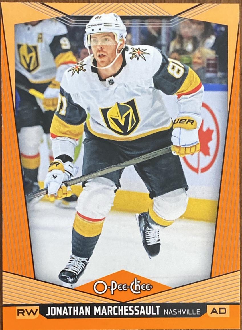 Jonathan Marchessault [Orange Border] #323