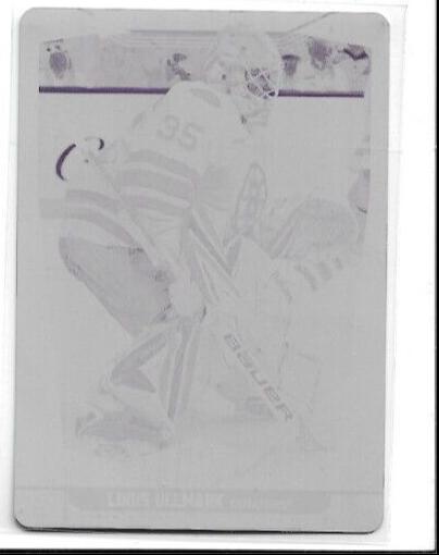 Linus Ullmark [Printing Plate] #403