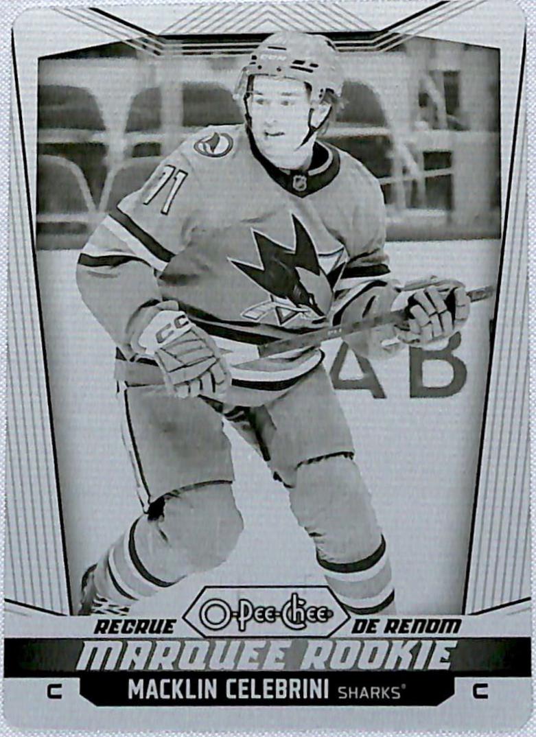 Macklin Celebrini [Printing Plate] #545