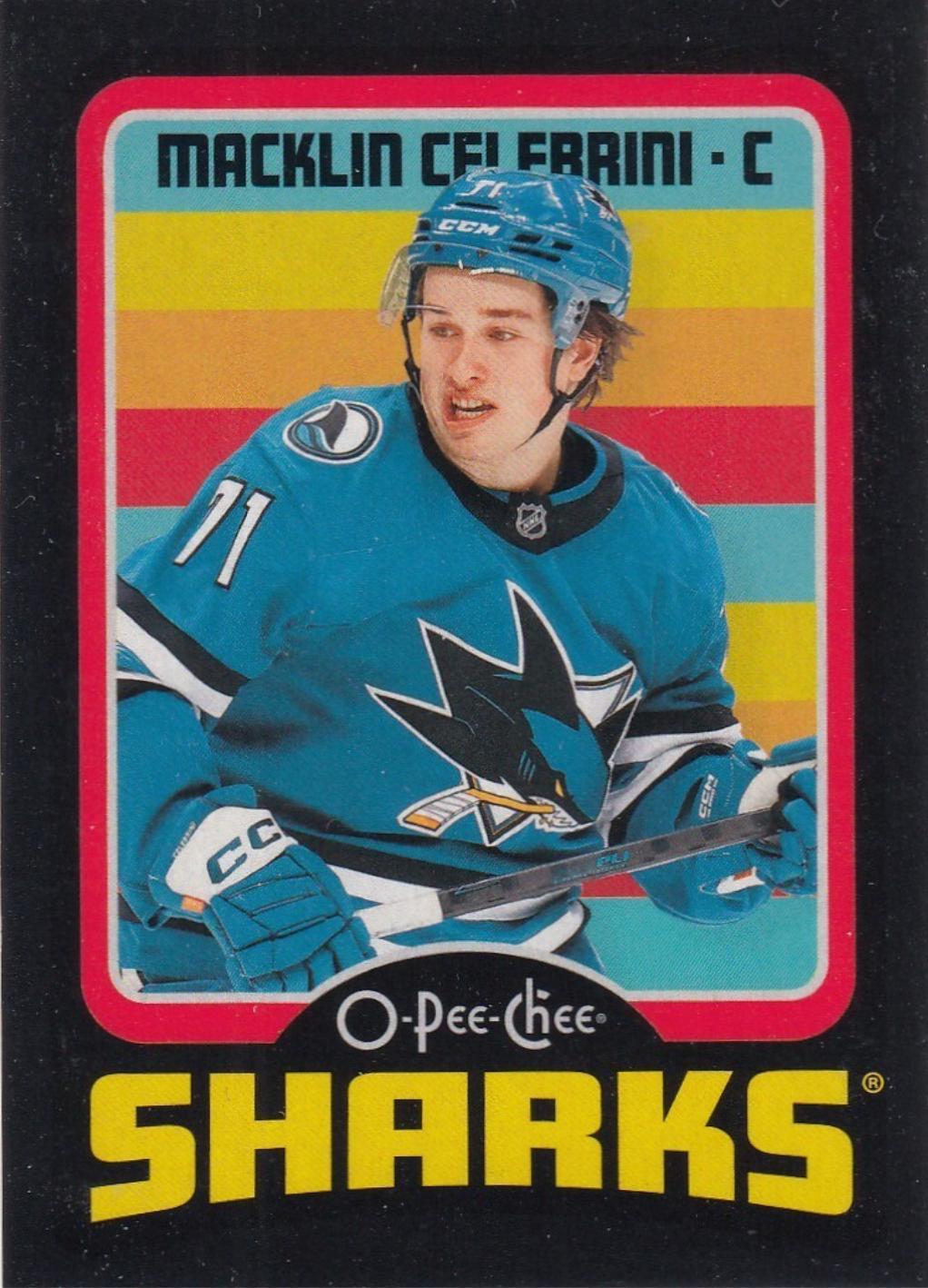 Macklin Celebrini [Retro Black Border] #545