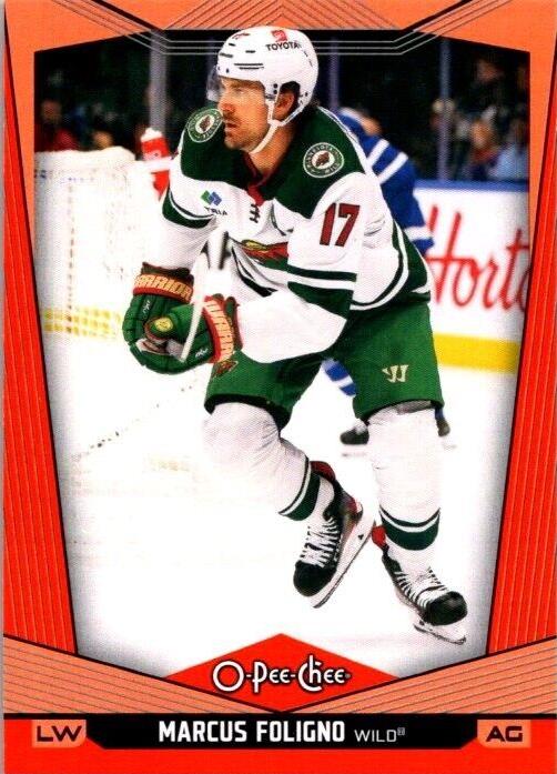 Marcus Foligno [Orange Border] #116