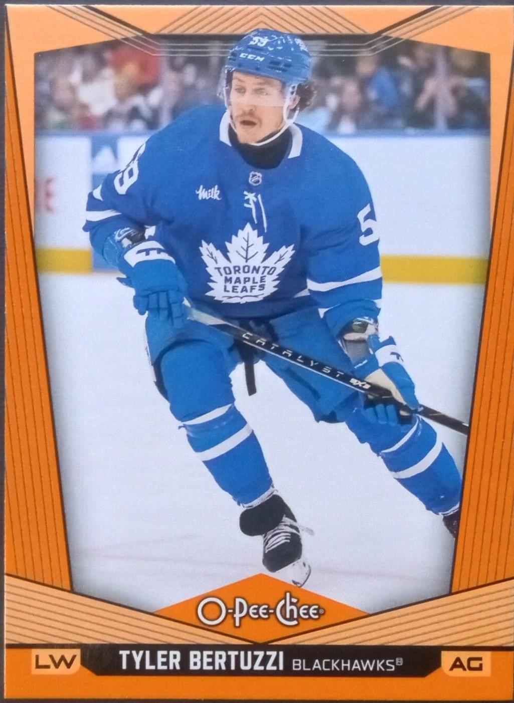 Tyler Bertuzzi [Orange Border] #51