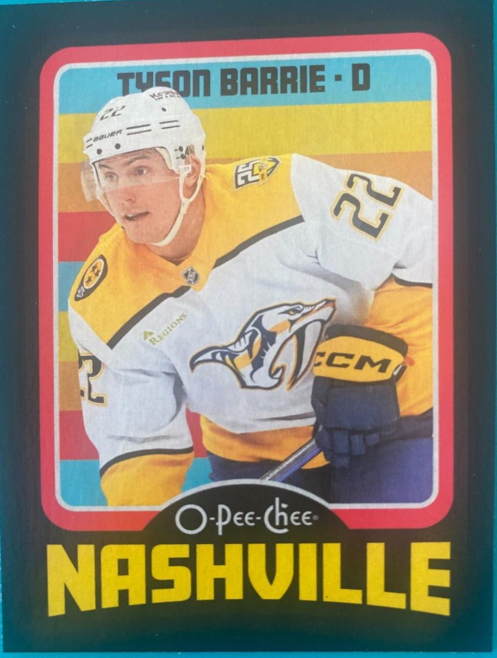 Tyson Barrie [Retro Black Border] #56