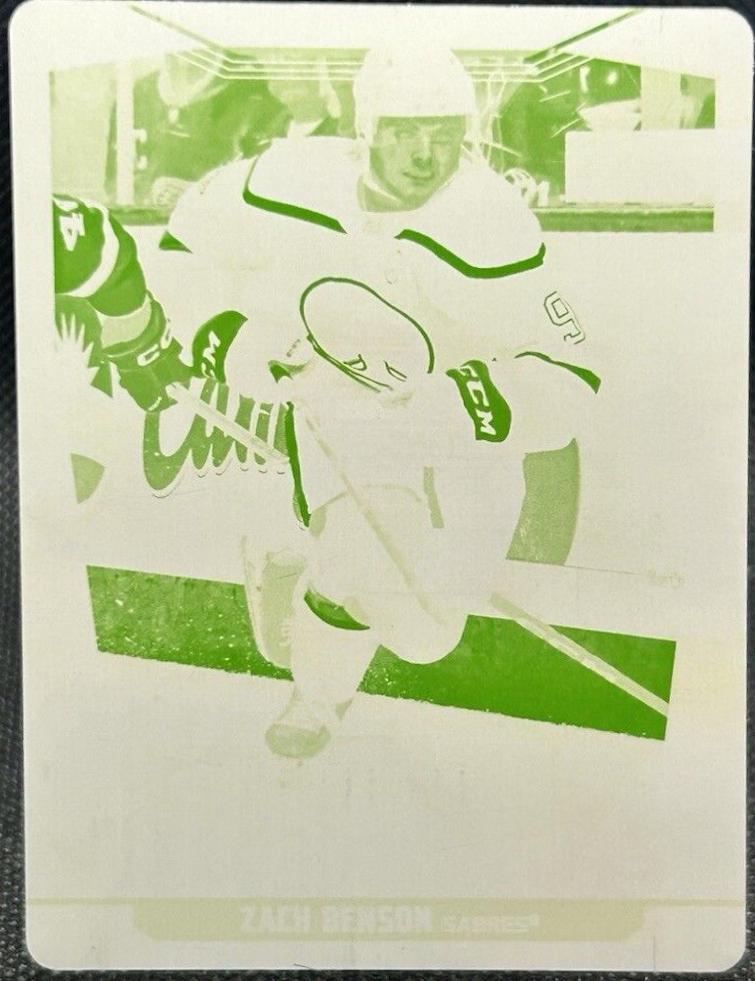 Zach Benson [Printing Plate] #358