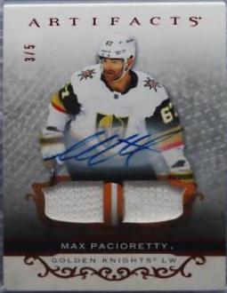 Max Pacioretty [Material Autograph Orange] #131