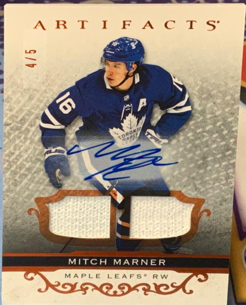 Mitch Marner [Material Autograph Orange] #141