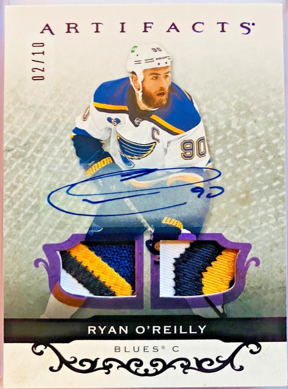 Ryan O'Reilly [Material Autograph Purple] #142