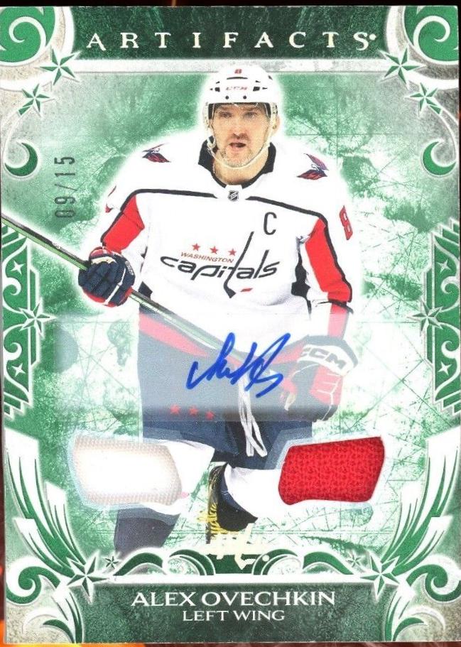 Alex Ovechkin [Auto Material Emerald] #155