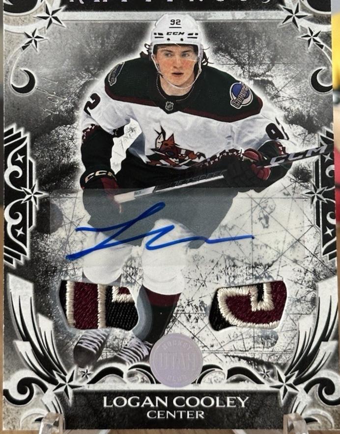 Logan Cooley [Material Black Autograph] #121