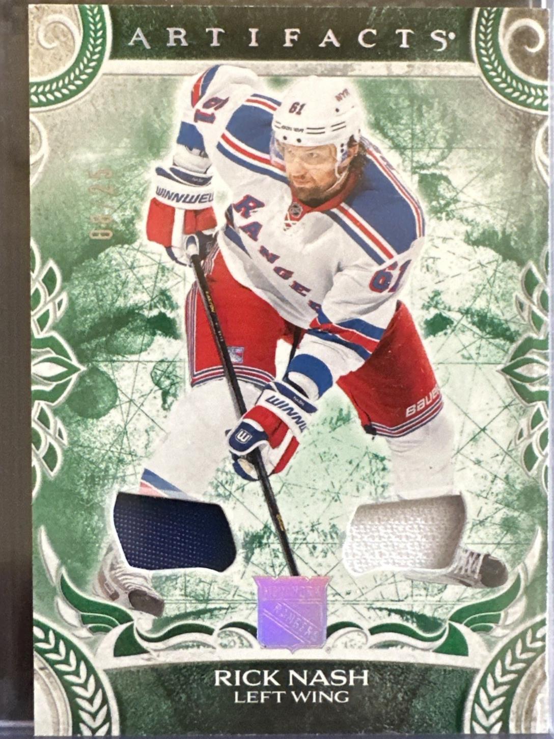 Rick Nash [Material Emerald] #158