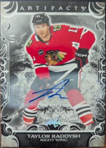 Taylor Raddysh [Black Autograph] #62