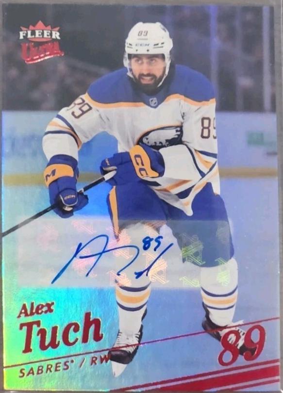 Alex Tuch [Red Rainbow Foil Auto] #63
