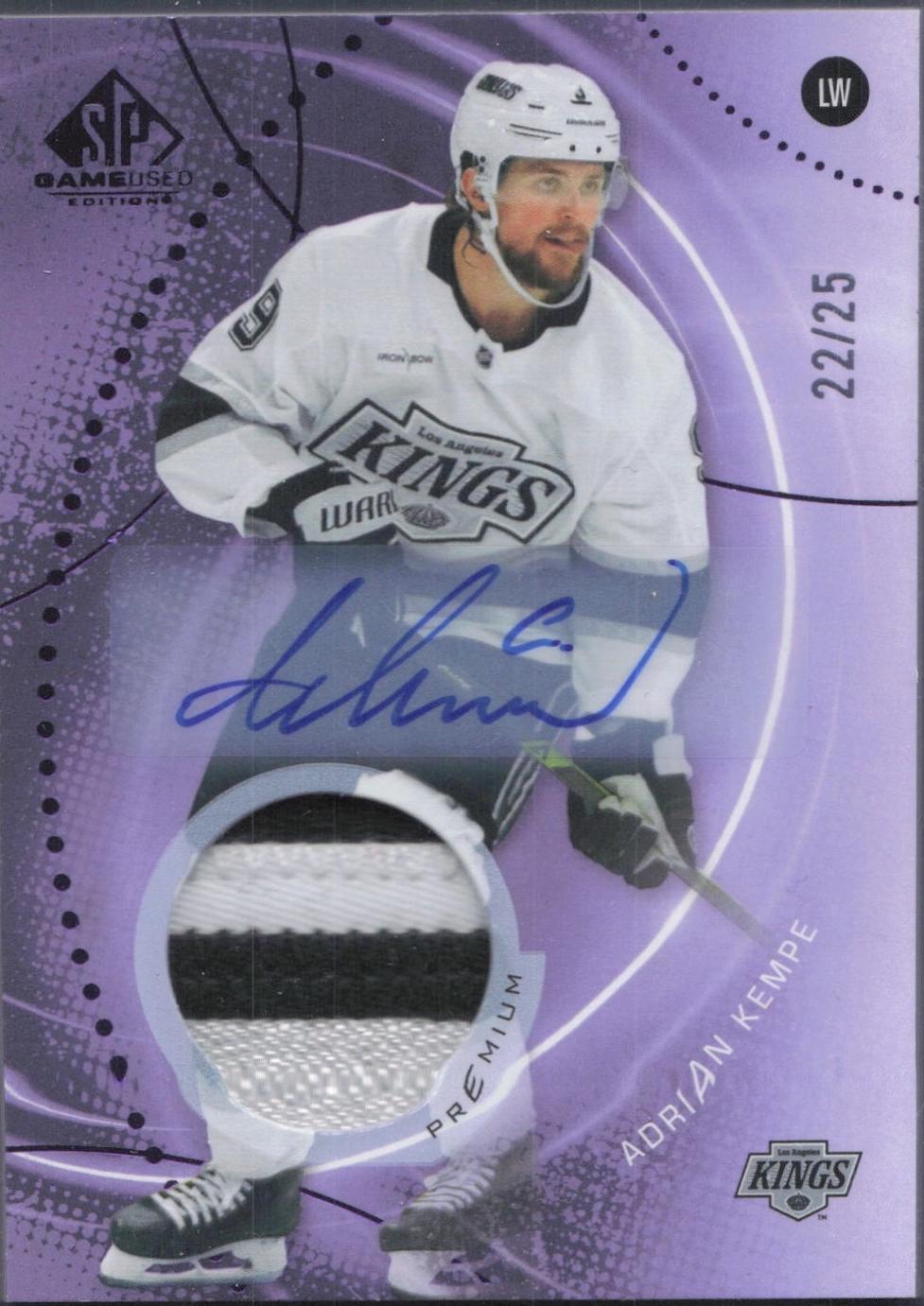 Adrian Kempe [Purple Auto Premium Memorabilia] #88