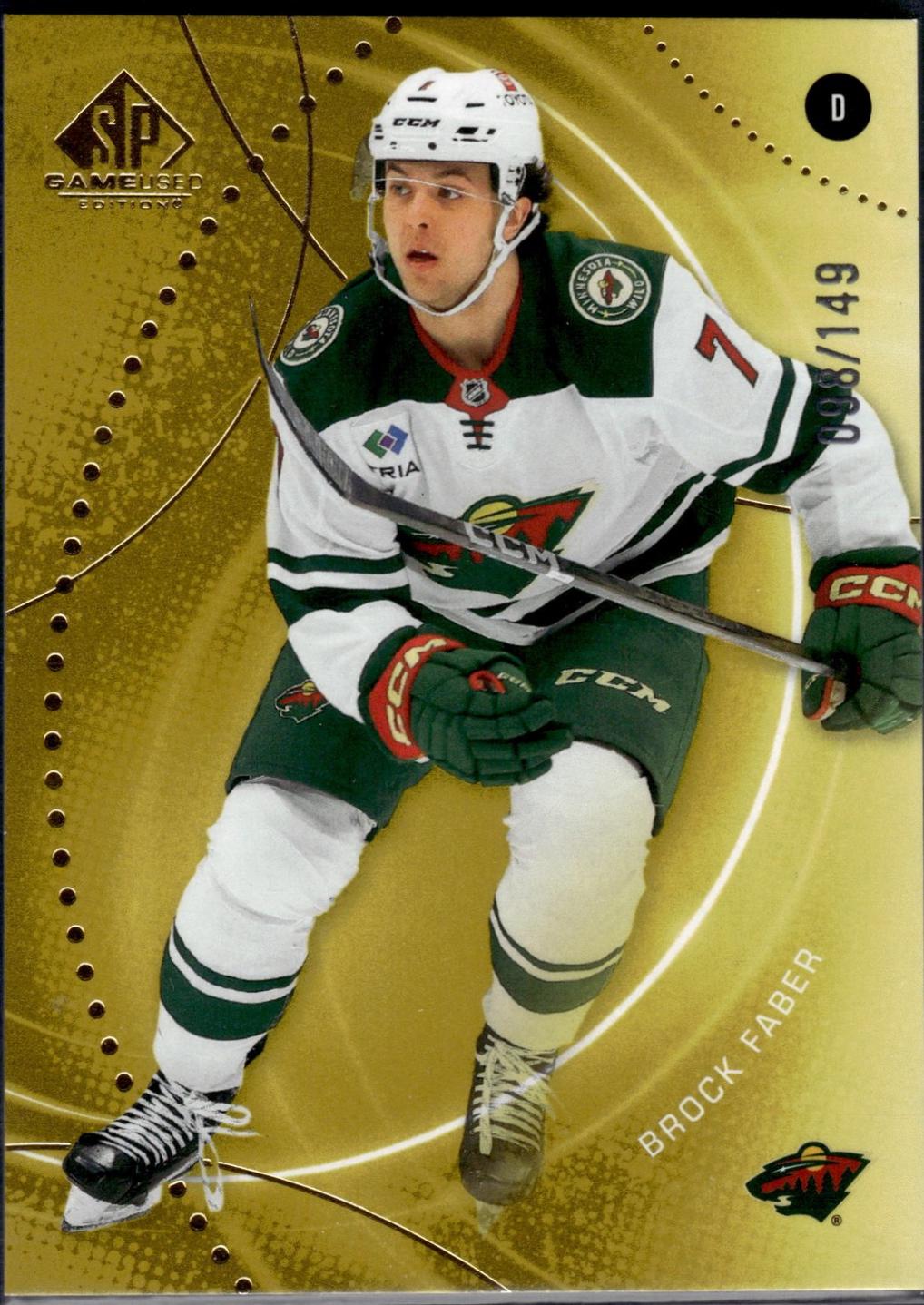 Brock Faber [Gold] #142