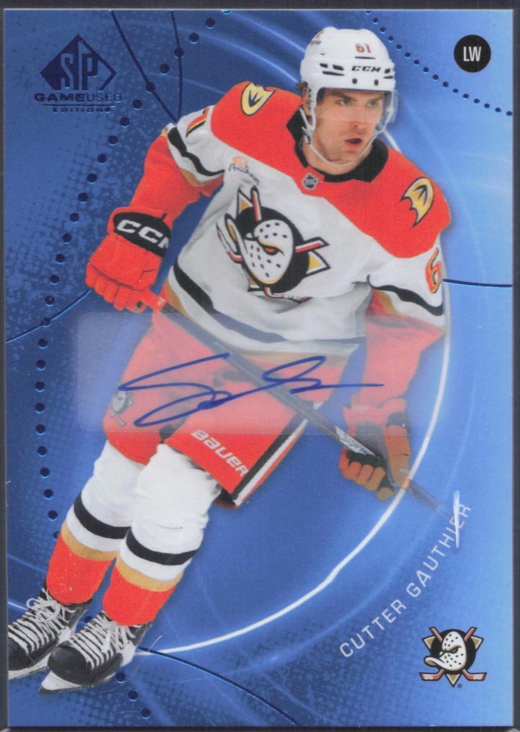 Cutter Gauthier [Blue Autograph] #132