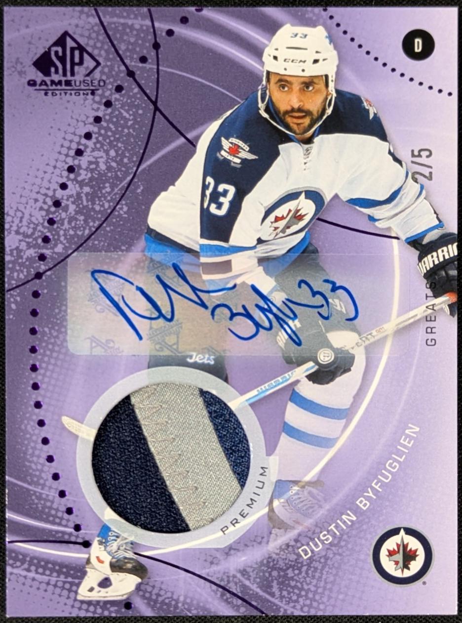Dustin Byfuglien [Purple Autograph] #115