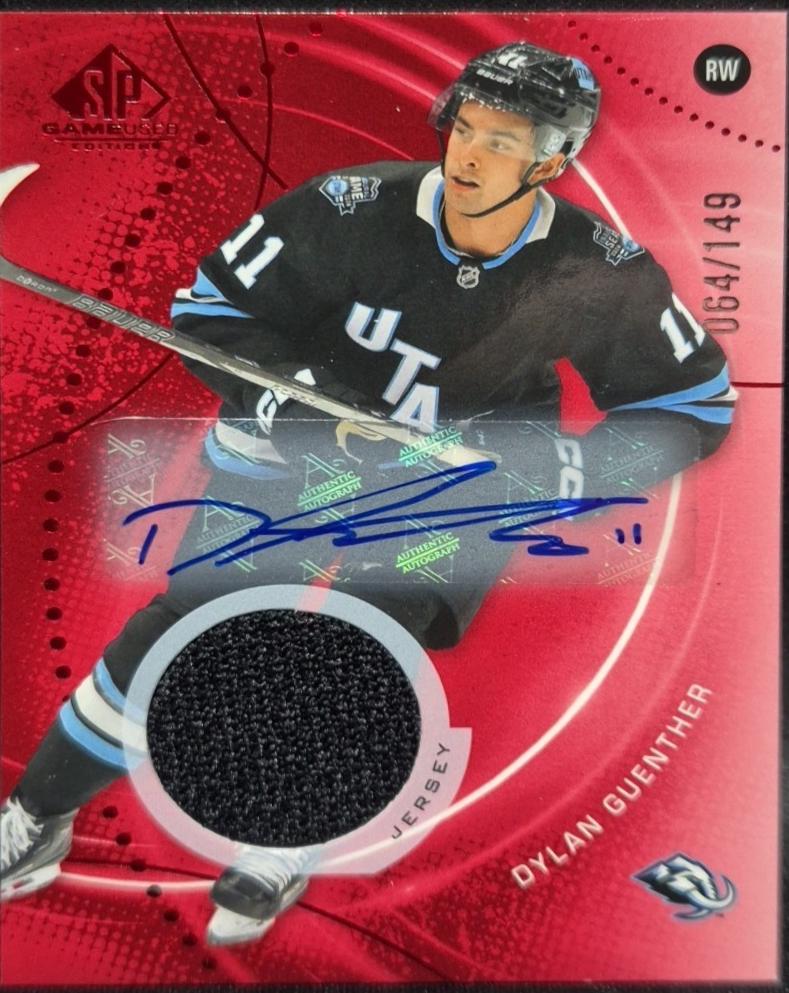 Dylan Guenther [Red Auto Jersey] #113