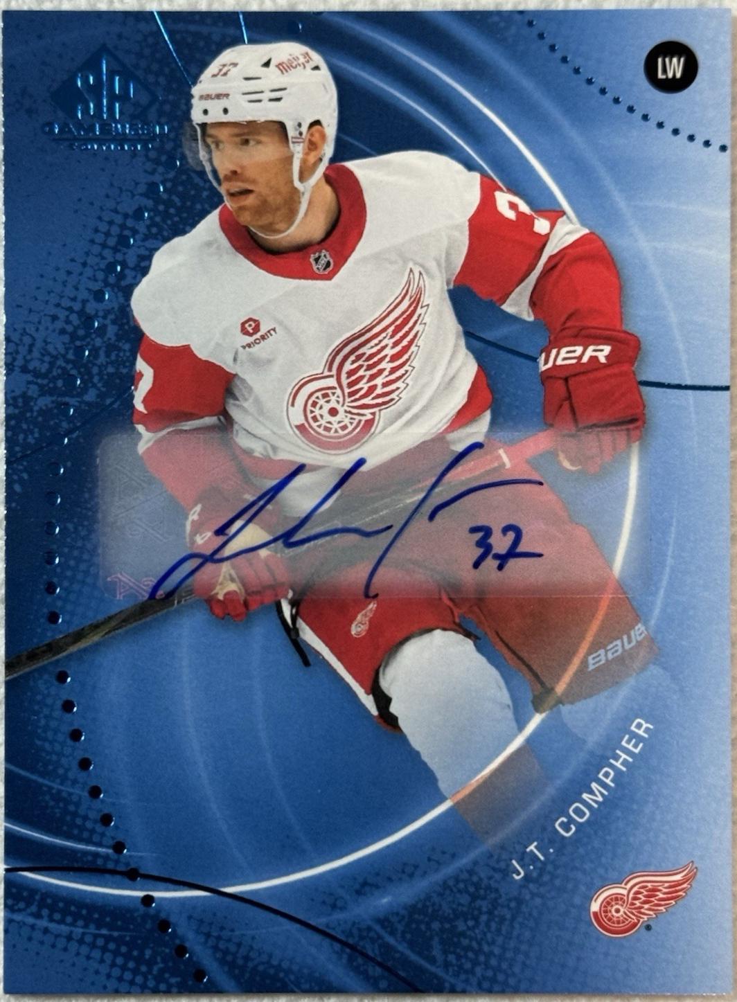 J.T. Compher [Blue Autograph] #180