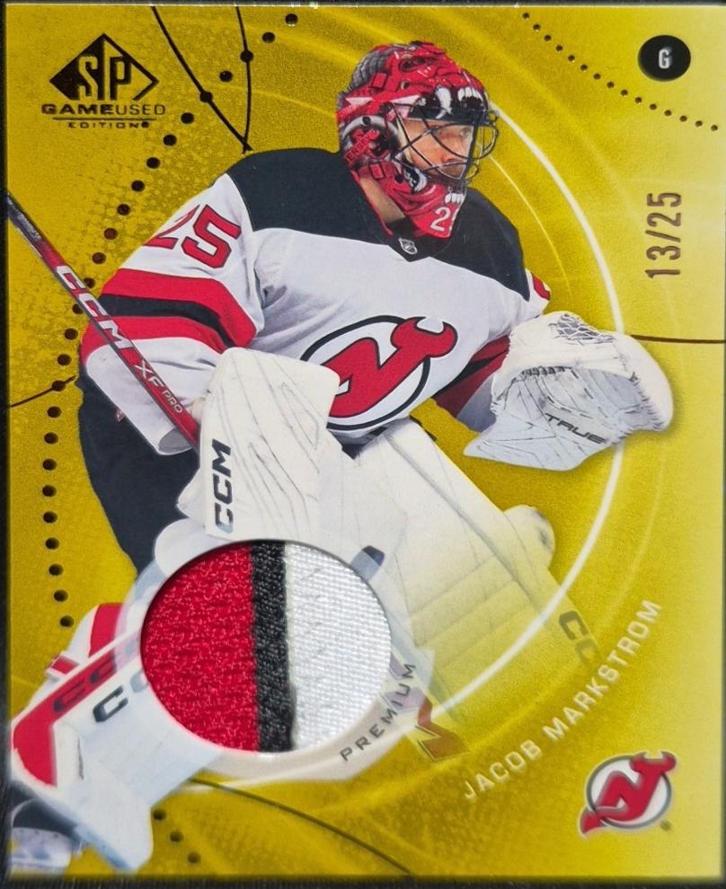 Jacob Markstrom [Gold Premium Memorabilia] #68