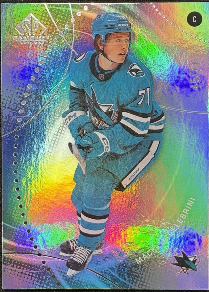 Macklin Celebrini [Rainbow] #160