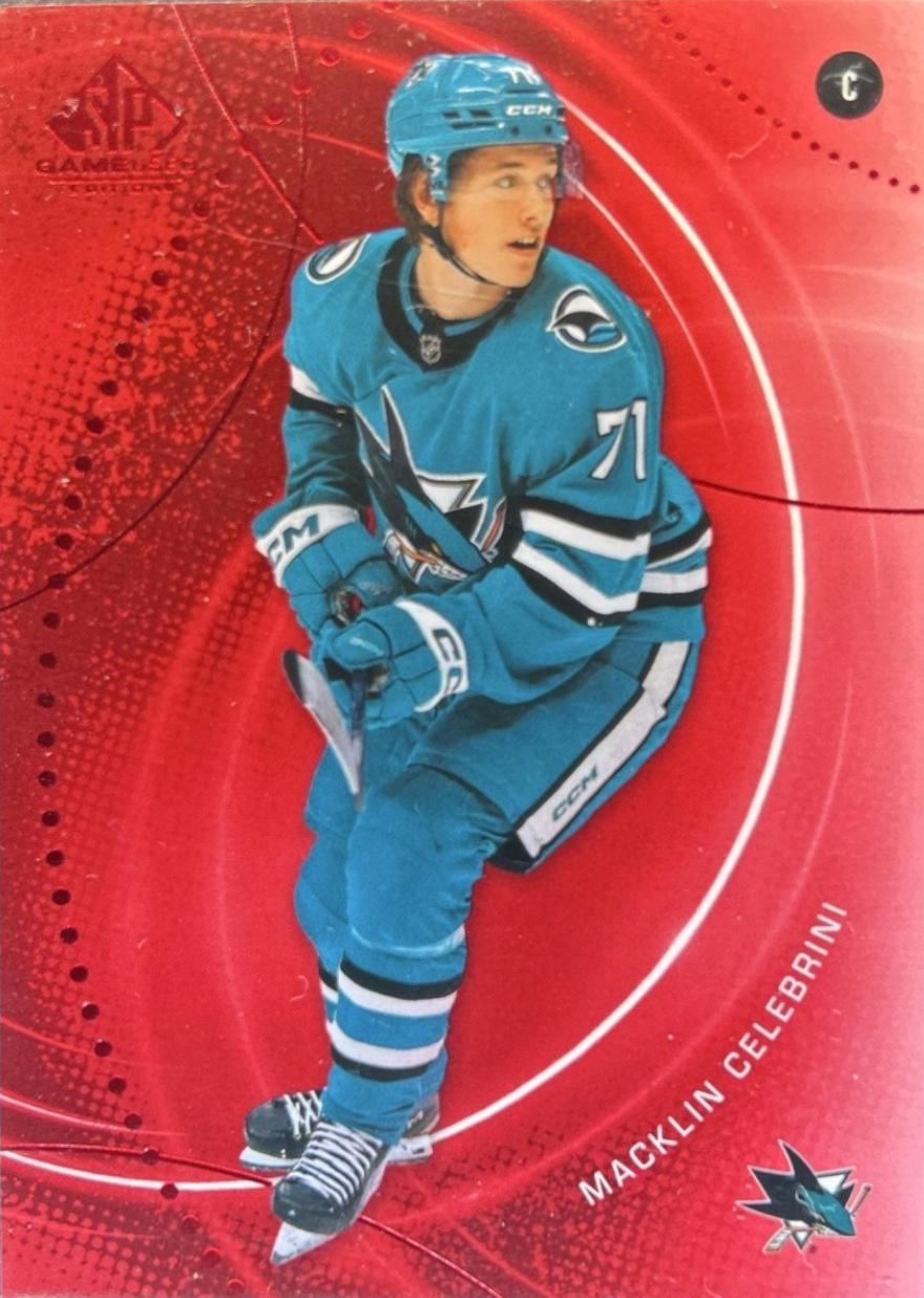 Macklin Celebrini [Red] #160
