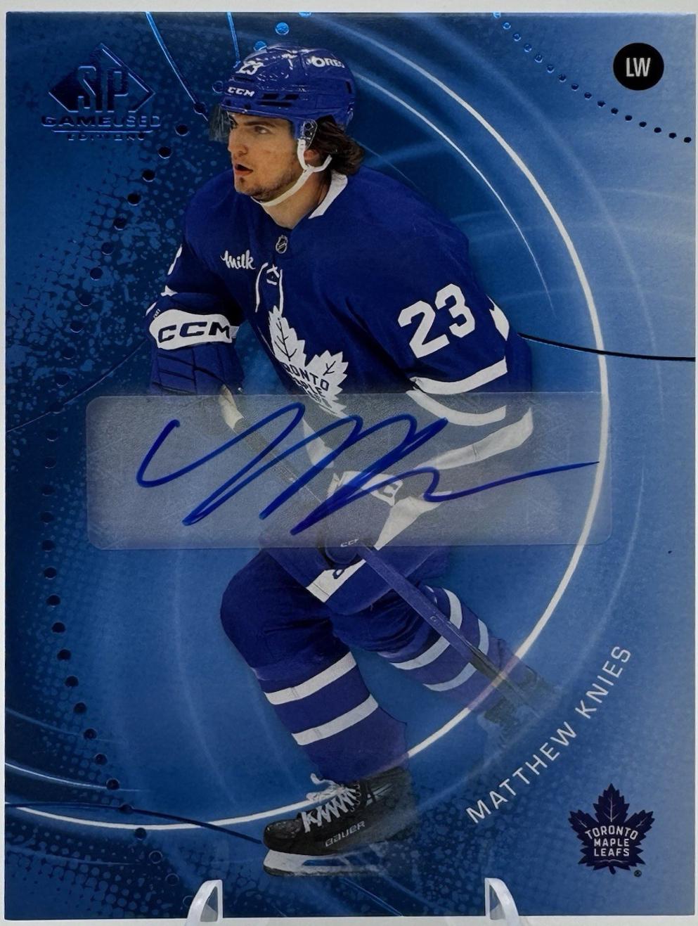 Matthew Knies [Blue Autograph] #176