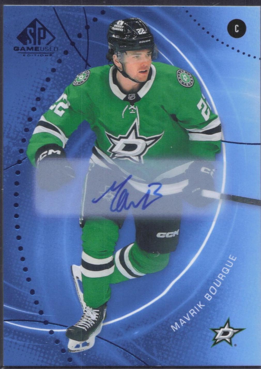 Mavrik Bourque [Blue Autograph] #39