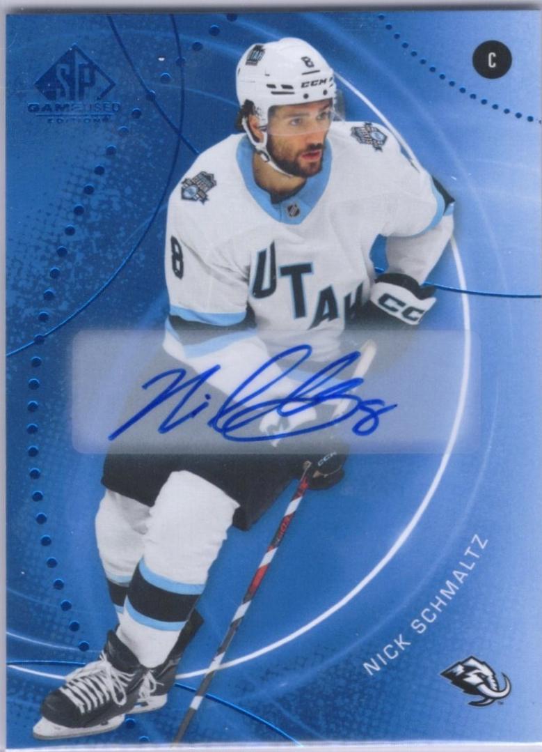 Nick Schmaltz [Blue Autograph] #67