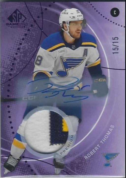 Robert Thomas [Purple Auto Premium Memorabilia] #26