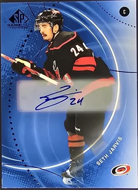 Seth Jarvis [Blue Autograph] #164