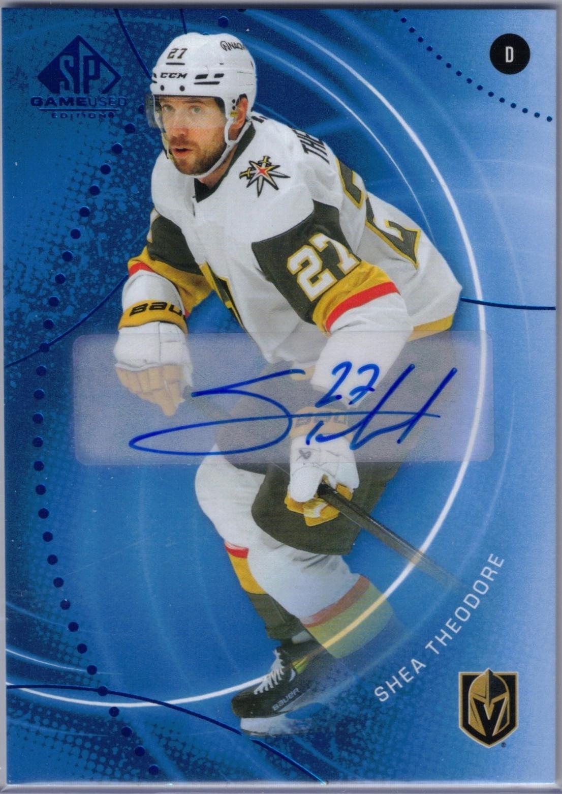 Shea Theodore [Blue Autograph] #199