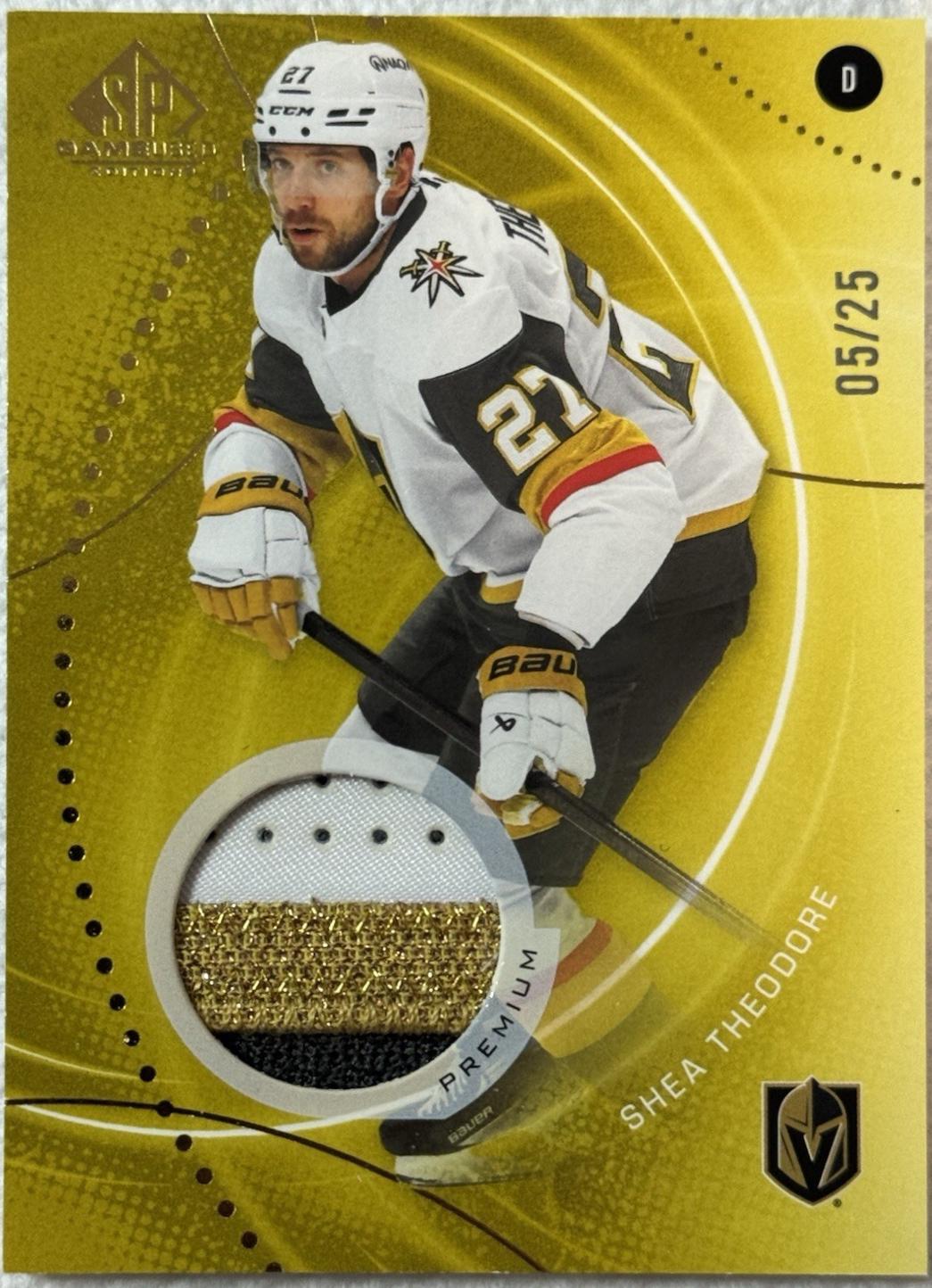 Shea Theodore [Gold Premium Memorabilia] #199