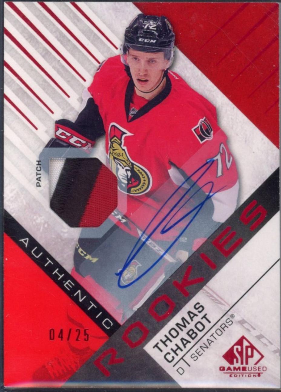 Thomas Chabot [Red Auto Jersey] #4