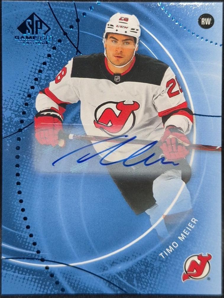 Timo Meier [Blue Autograph] #151