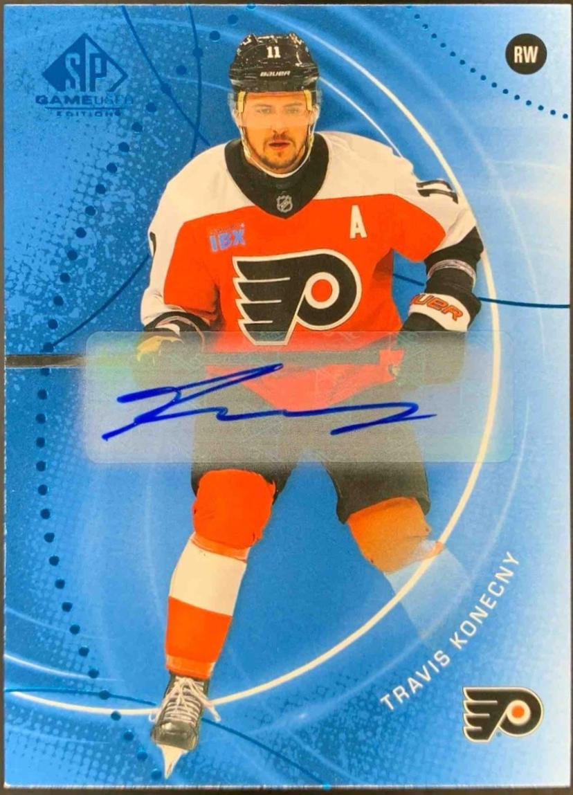 Travis Konecny [Blue Autograph] #104