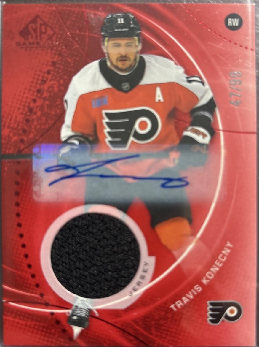 Travis Konecny [Red Auto Jersey] #104