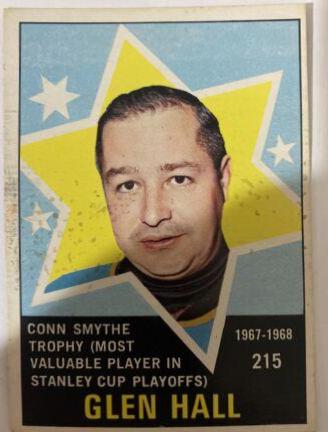 Glenn Hall [Conn Smythe Trophy] #215