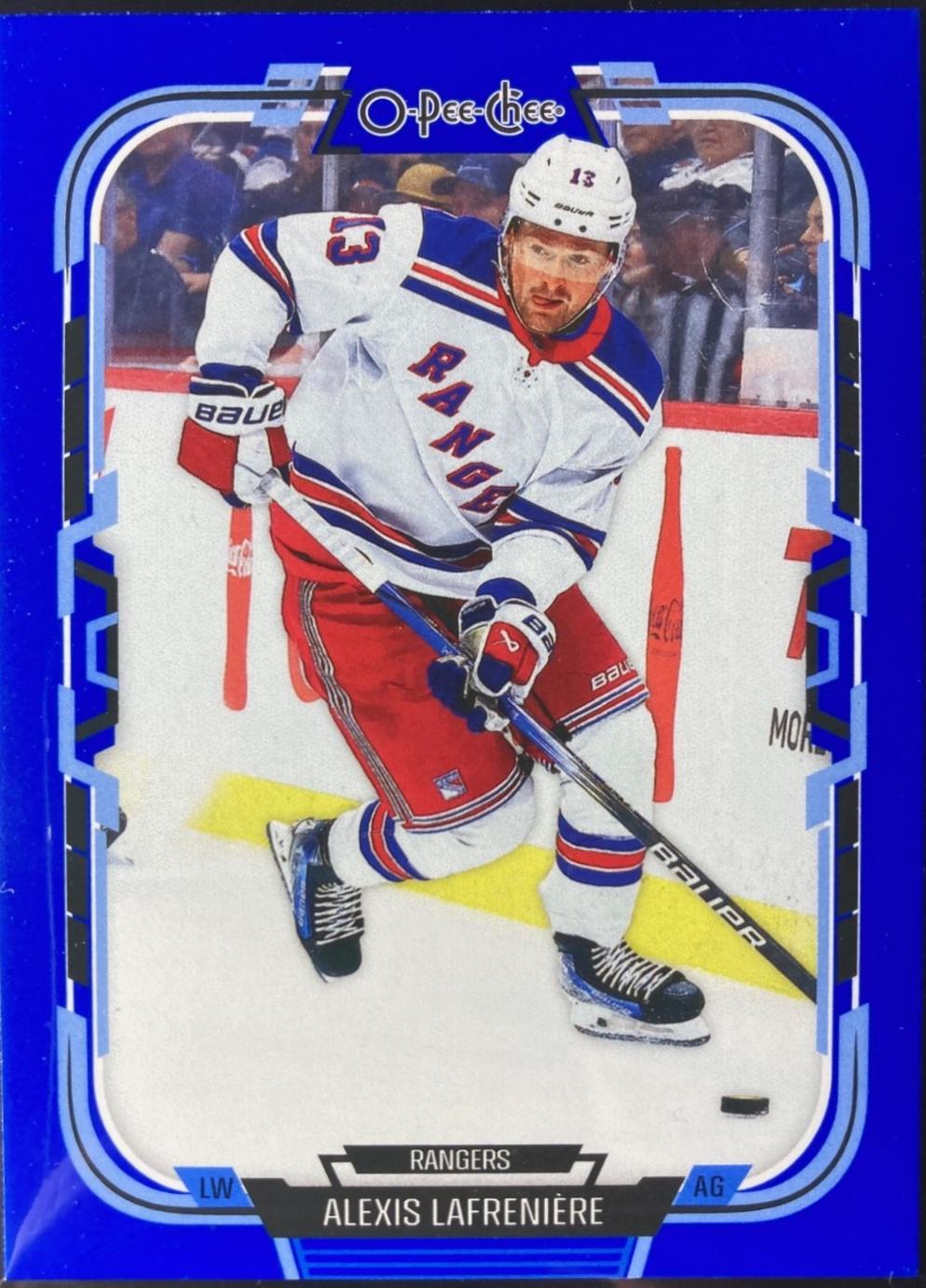 Alexis Lafreniere [Blue Border] #248