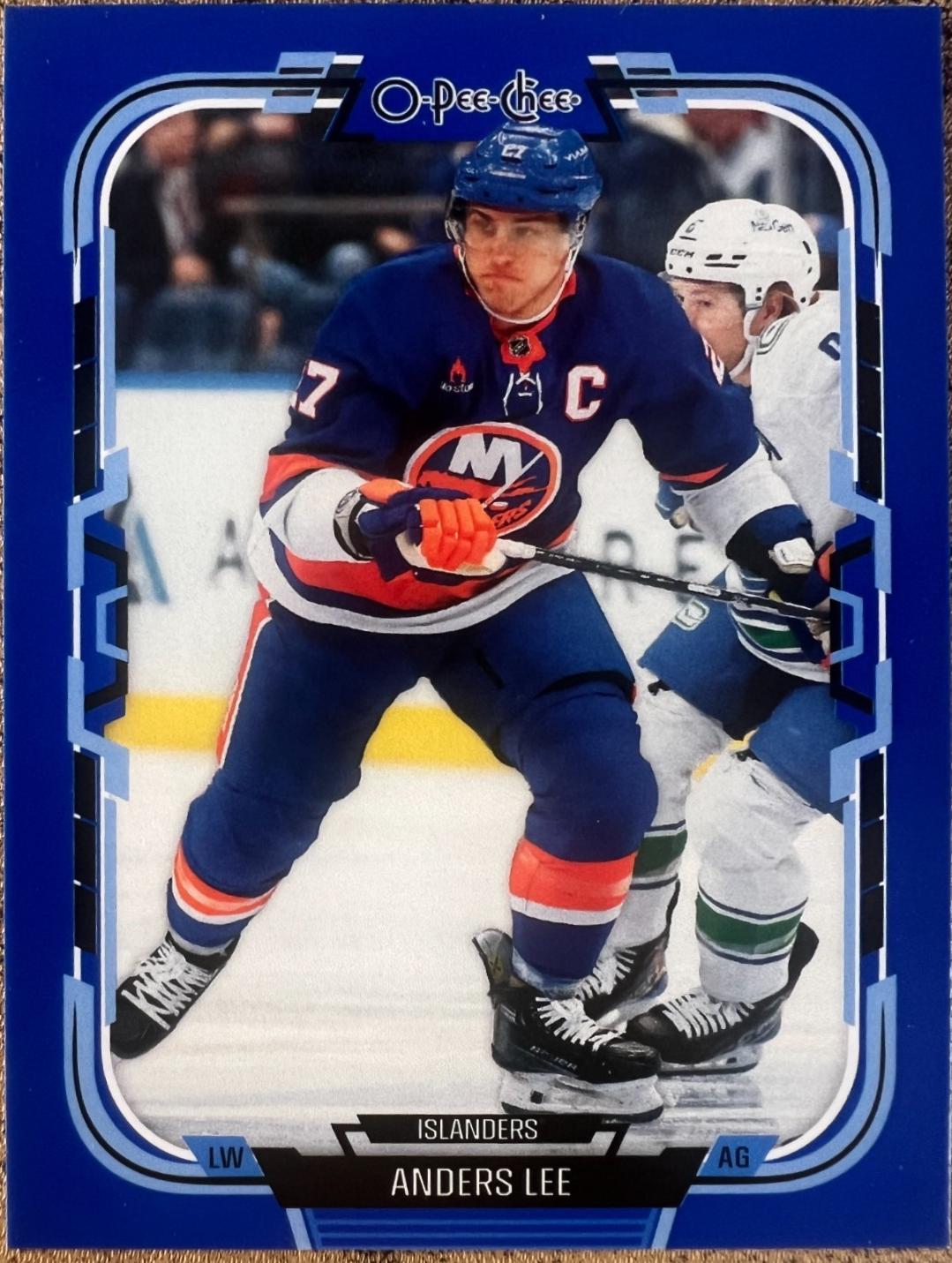 Anders Lee [Blue Border] #33