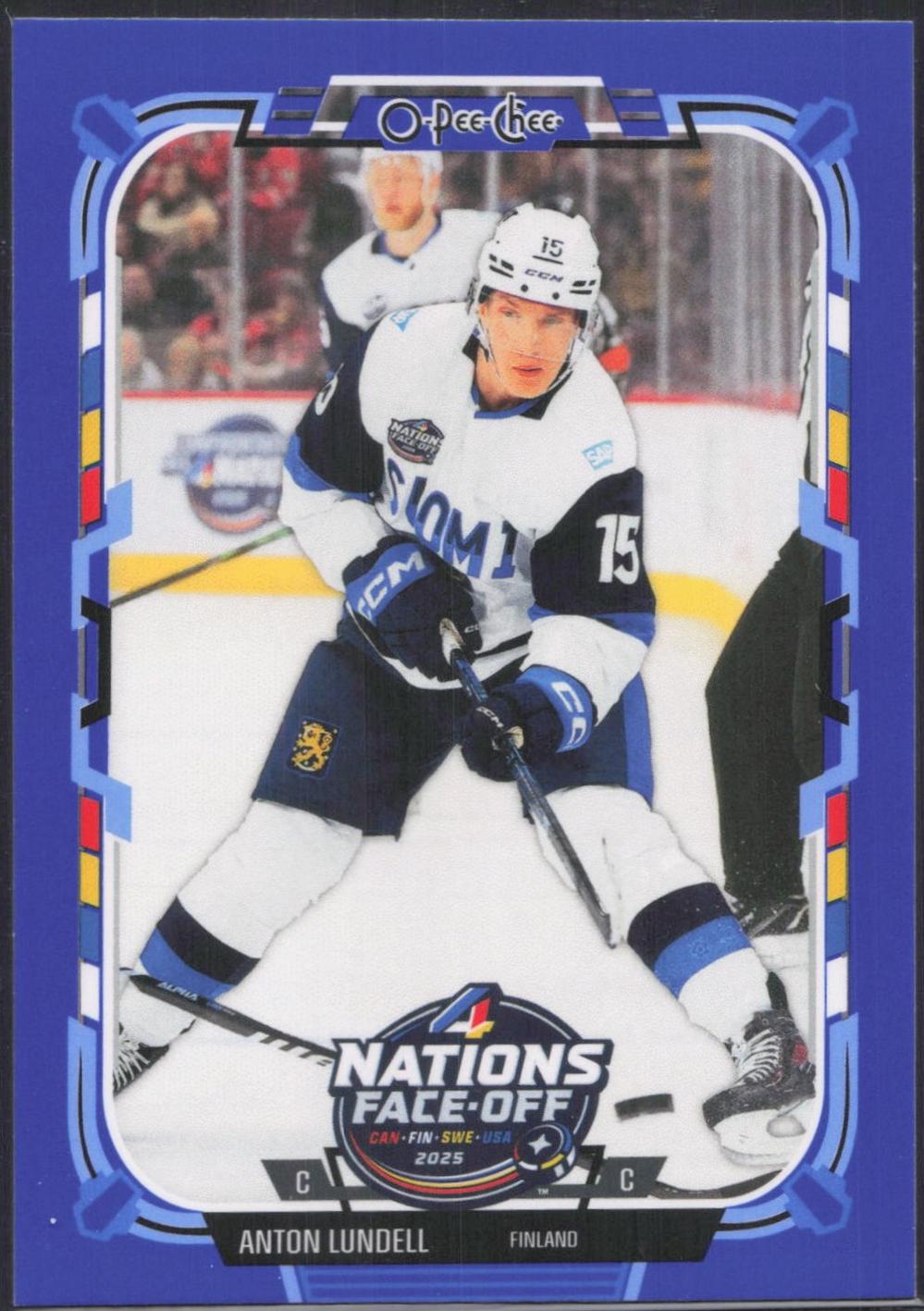 Anton Lundell [Blue Border] #534