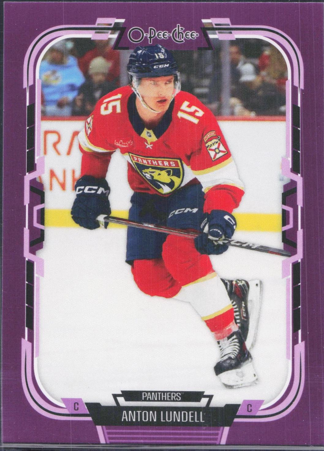 Anton Lundell [Purple Border] #102