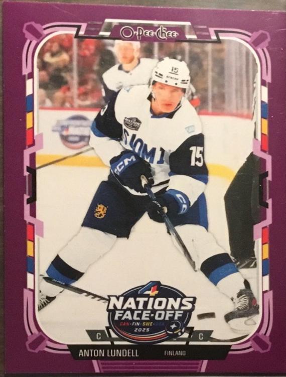 Anton Lundell [Purple Border] #534