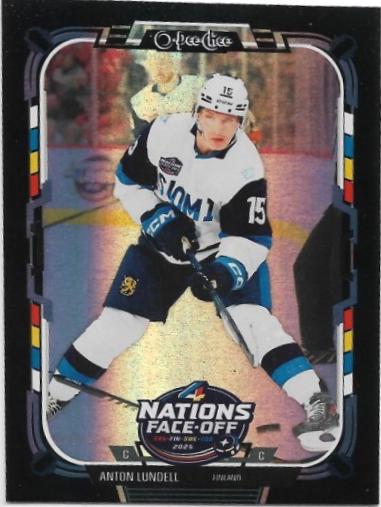 Anton Lundell [Rainbow Foil Black] #534