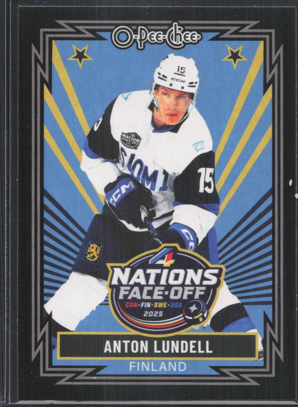 Anton Lundell [Retro Black Border] #534