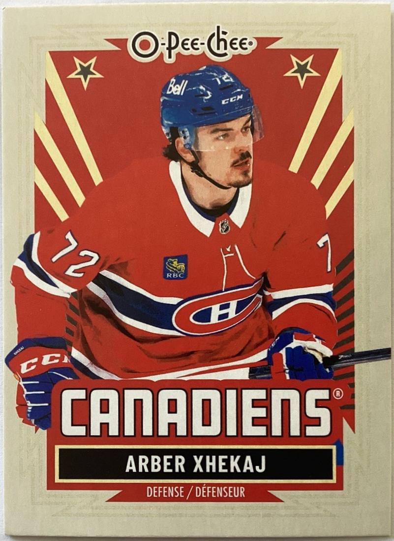 Arber Xhekaj [Retro Blank Back] #223